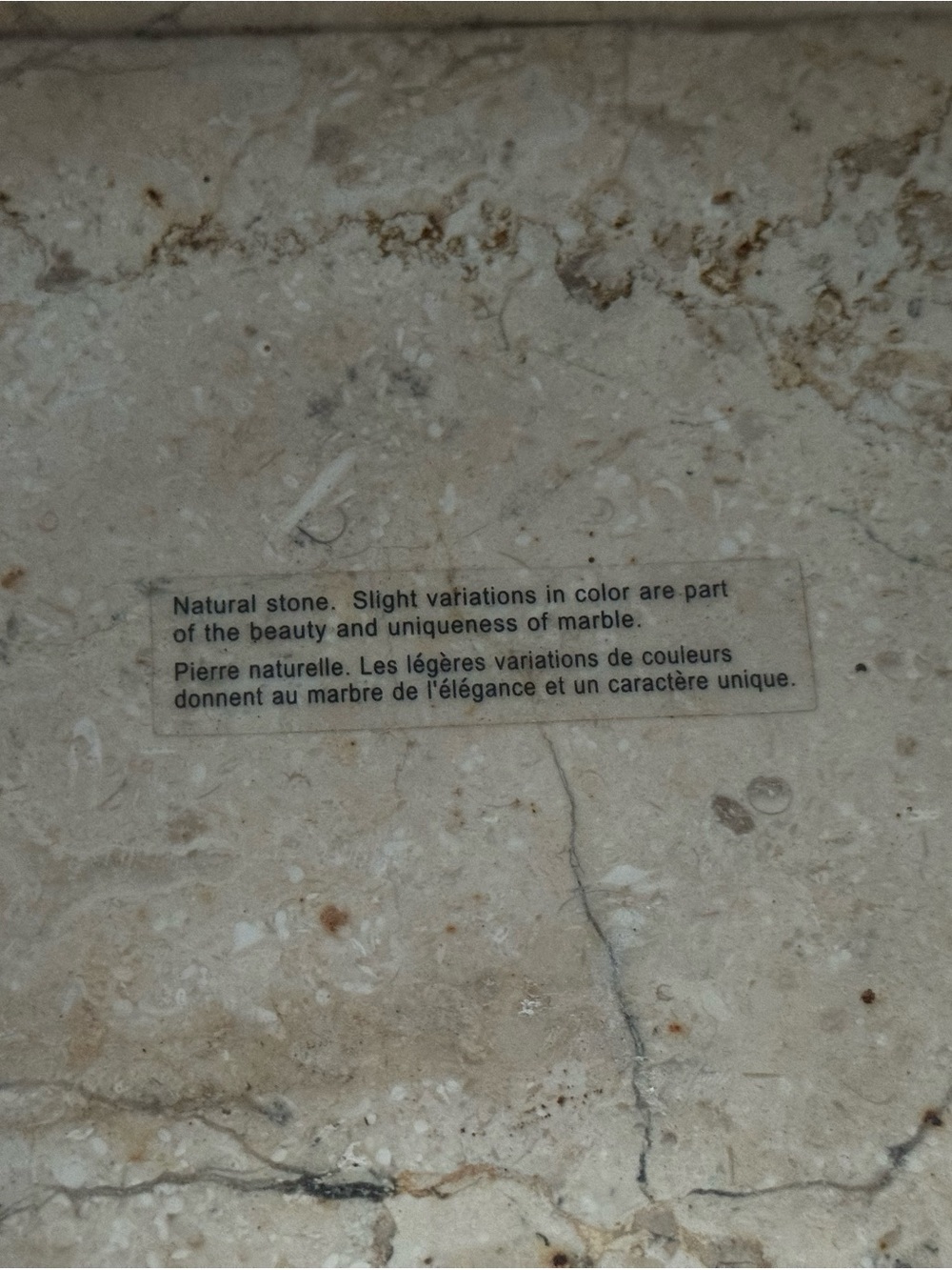 Heavy Natural Stone Tray/Vanity Organizer - Picture 6 of 11
